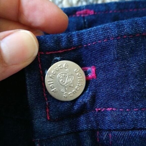 Dollhouse Jeans with Crop Cuff size Small - Picture 3 of 5